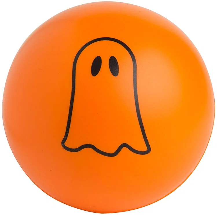 Custom Printed Ghost Stress Ball — view 4