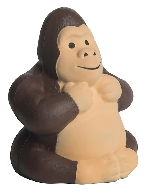 Imprinted Gorilla Stress Reliever — view 3
