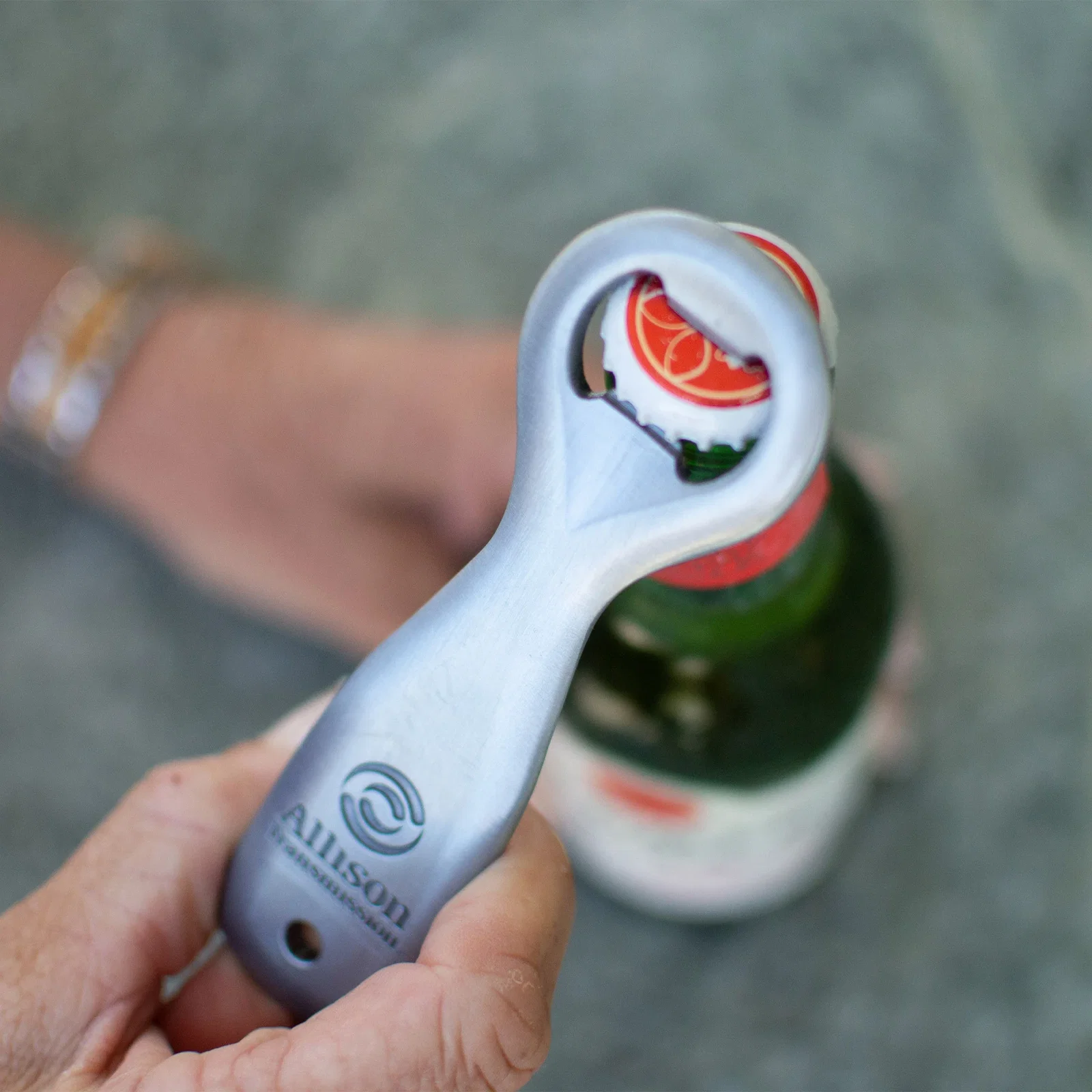 Custom Heavy Duty Bottle Opener — view 2