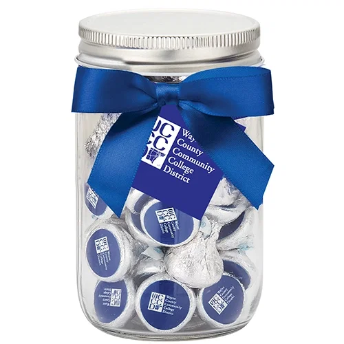 Custom HERSHEY'S® KISSES® Mason Jar — view 2