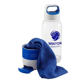 Hydra Chill Water Bottle w/Cooling Towel — view 2