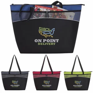 Custom Icebreaker Mesh Cooler Tote Bag