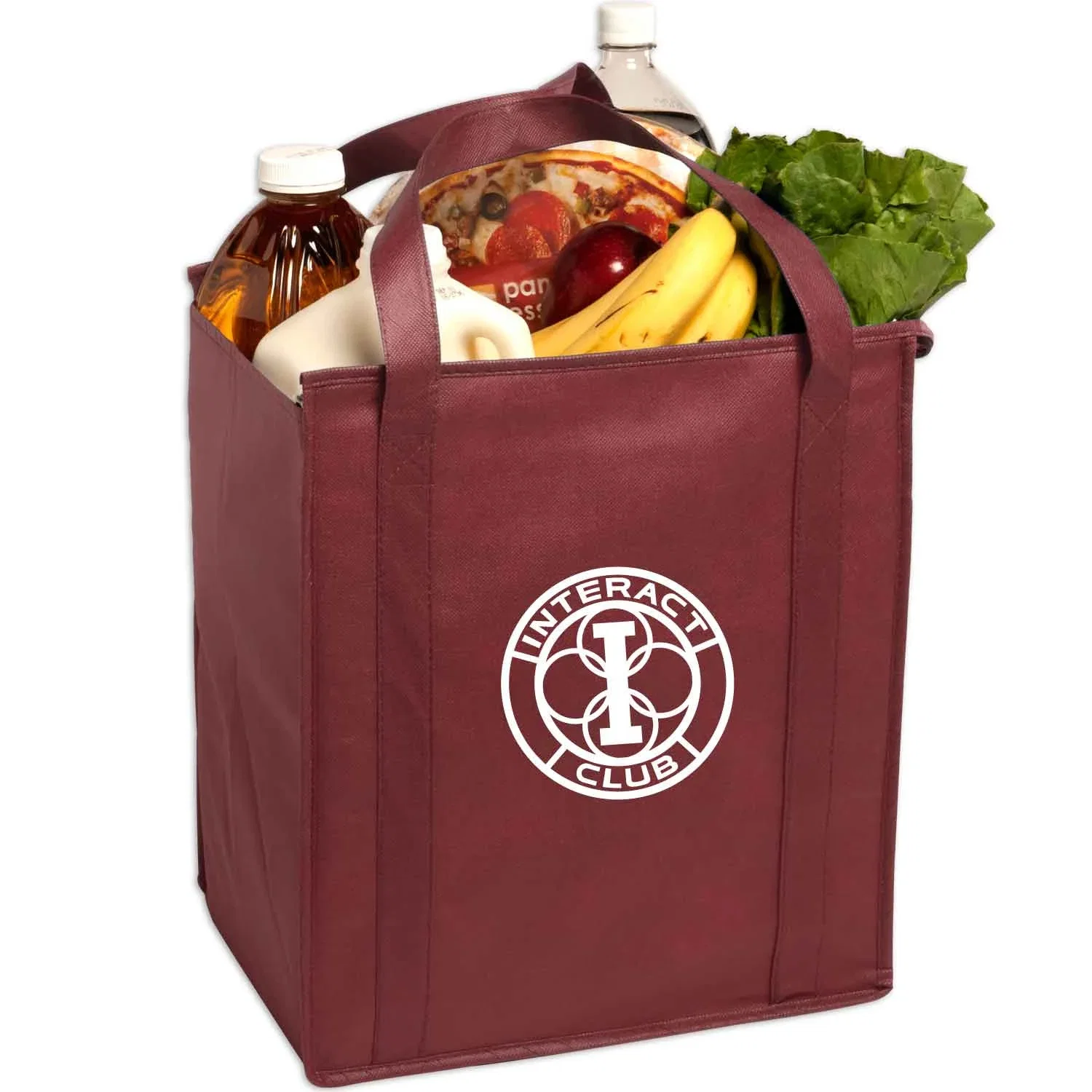 Insulated Large Non-Woven Grocery Tote — view 6