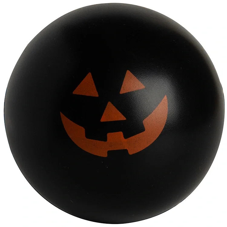 Imprinted Jack O Lantern Stress Ball — view 3