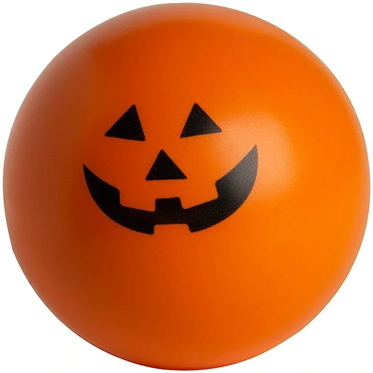 Imprinted Jack O Lantern Stress Ball — view 4