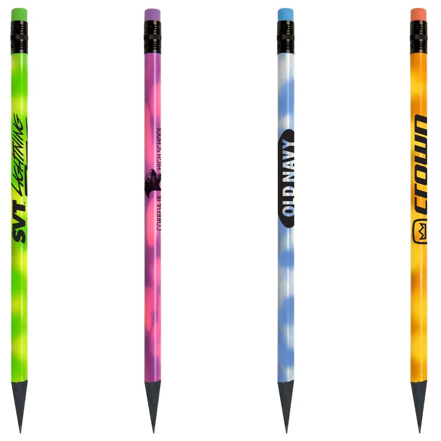 Jo-Bee Recycled Mood Pencil w/Matching Eraser — view 2