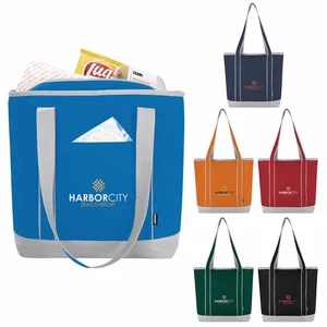 Custom Koozie® Lunch-Time Kooler Tote Bag