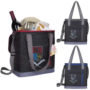 Custom Koozie® Quilted Kooler Tote Bag