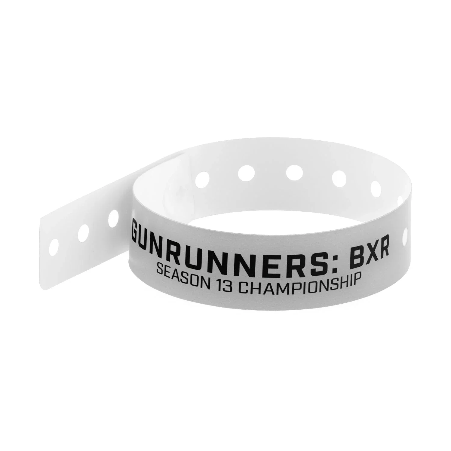 Custom Plastic Wristband (L-Shaped) — view 2