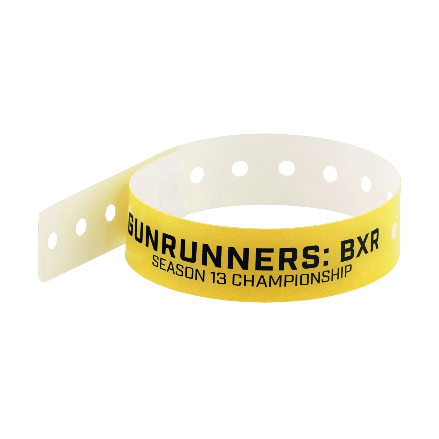 Custom Plastic Wristband (L-Shaped) — view 1