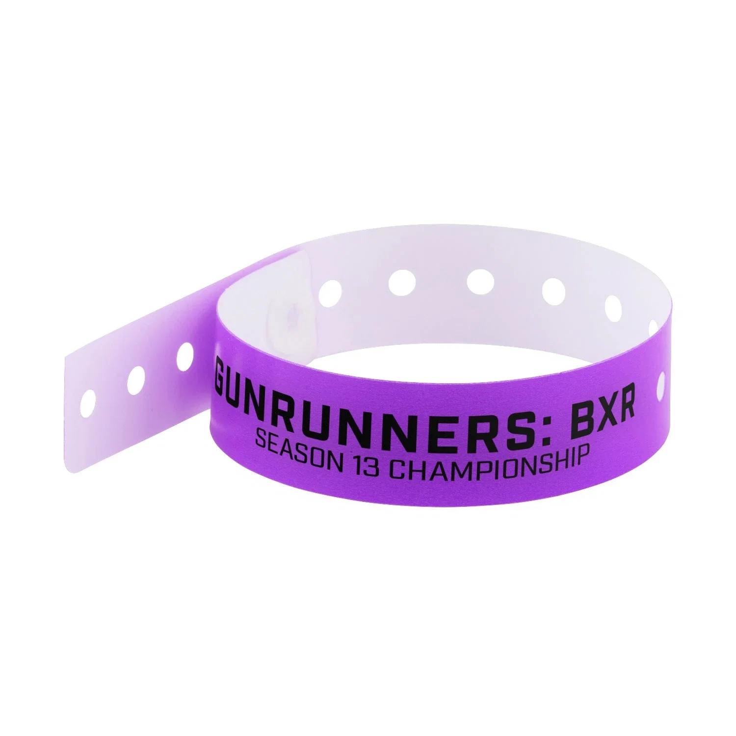 Custom Plastic Wristband (L-Shaped) — view 3