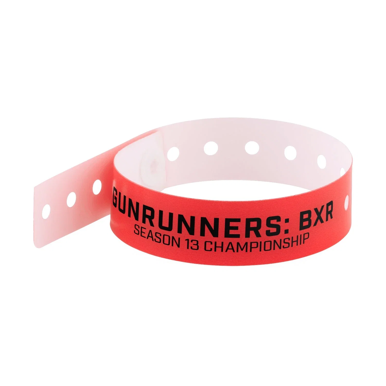 Custom Plastic Wristband (L-Shaped) — view 4