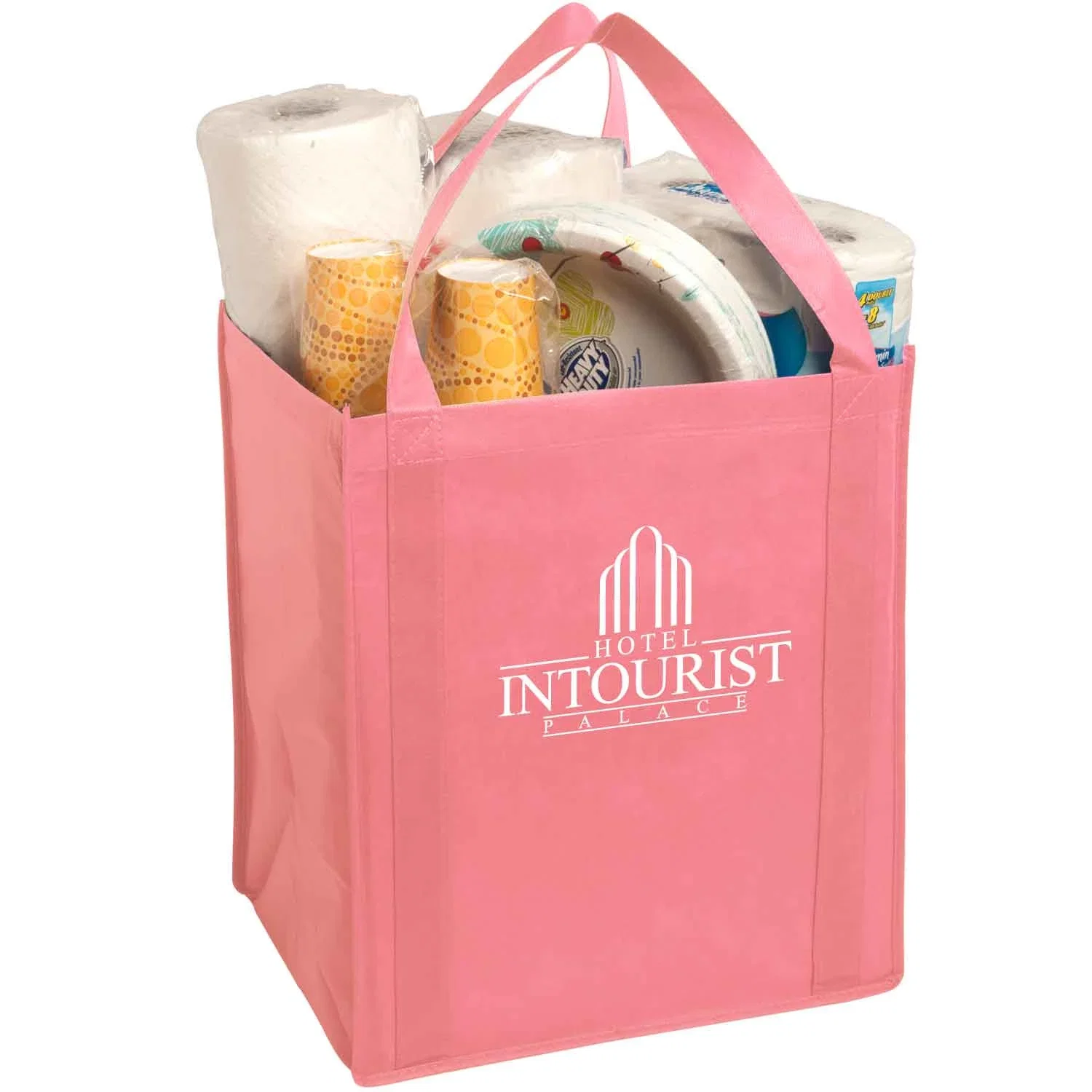 Large Non-Woven Grocery Tote — view 10