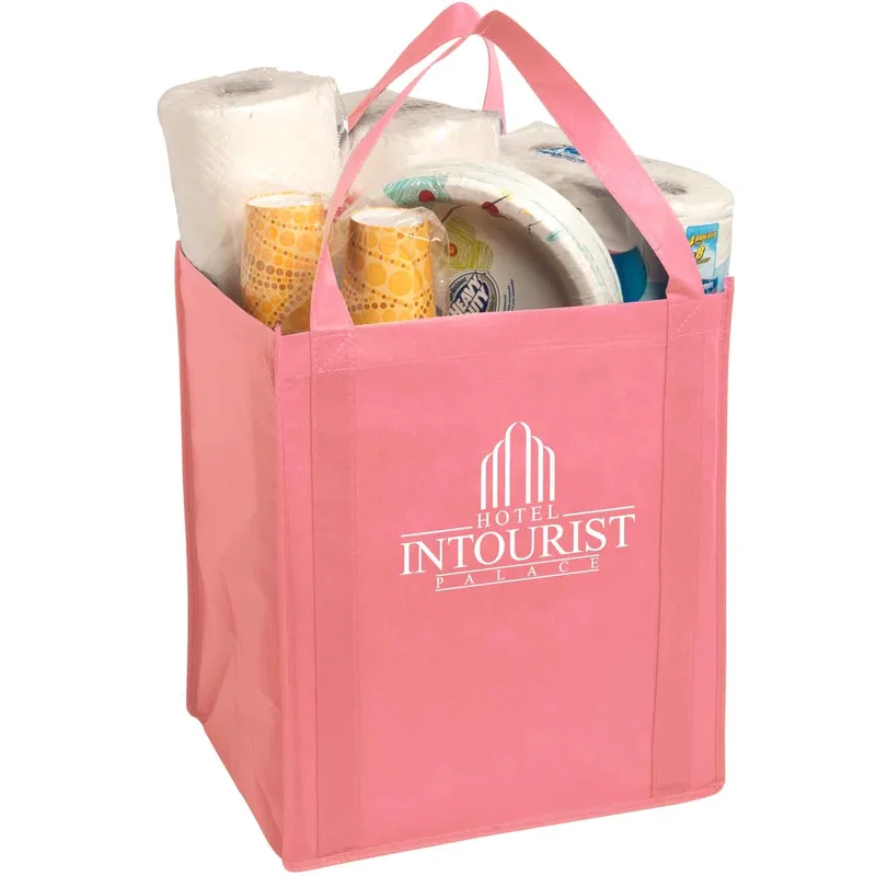 Large Non-Woven Grocery Tote — view 10