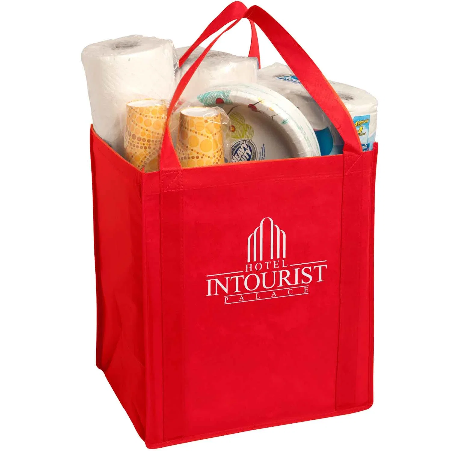 Large Non-Woven Grocery Tote — view 12