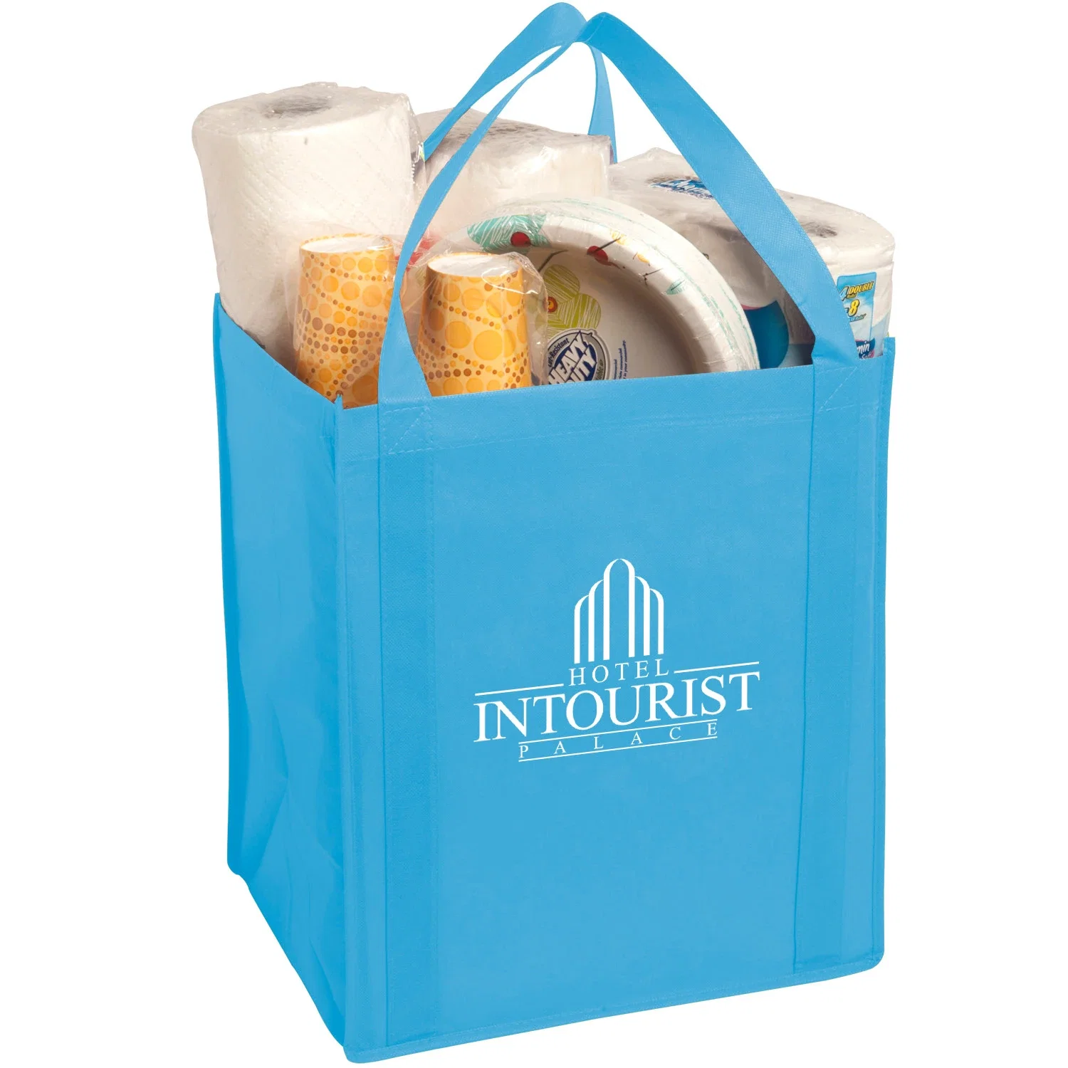 Large Non-Woven Grocery Tote — view 14