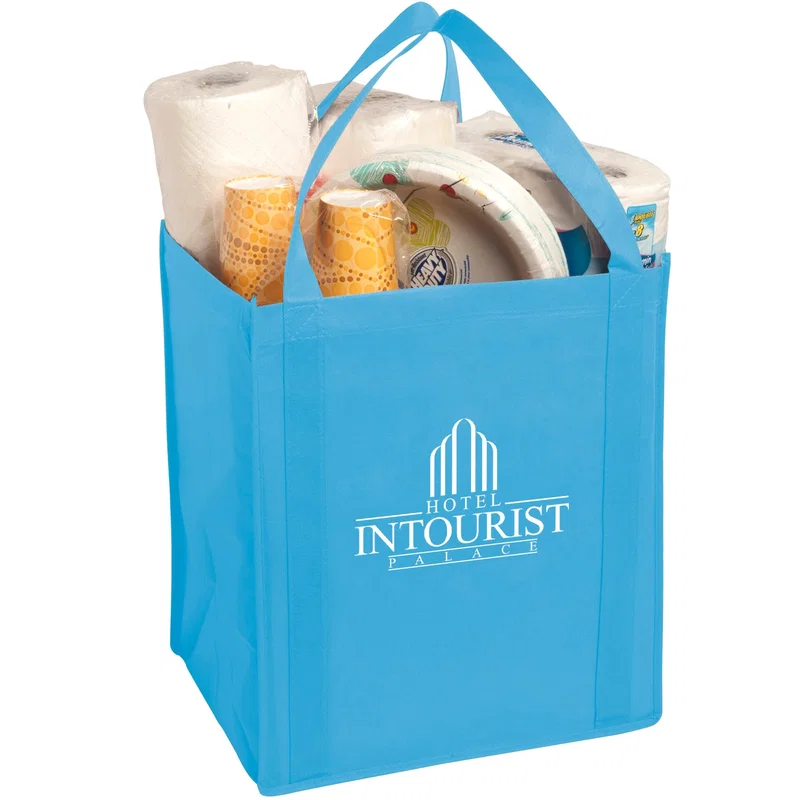 Large Non-Woven Grocery Tote — view 14