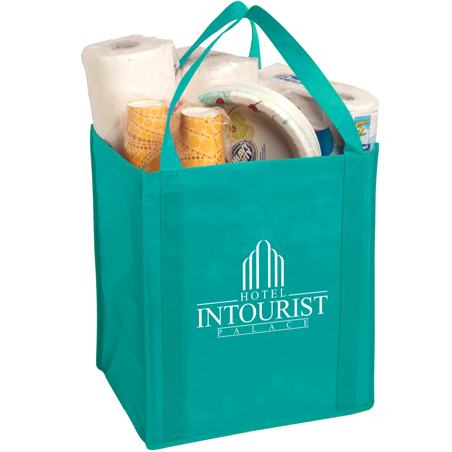 Large Non-Woven Grocery Tote — view 15