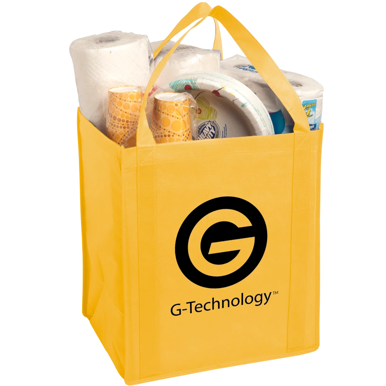 Large Non-Woven Grocery Tote — view 4