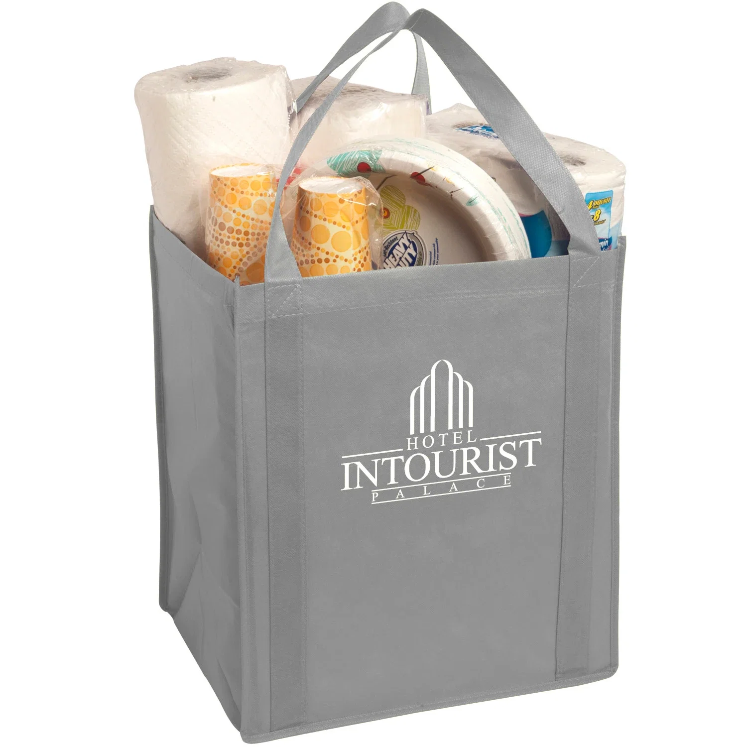 Large Non-Woven Grocery Tote — view 5