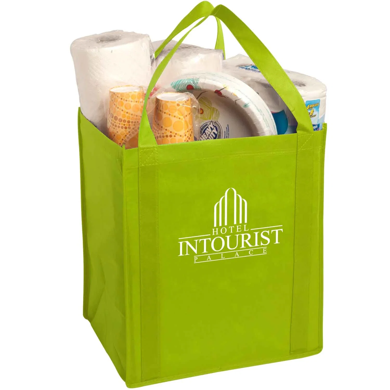 Large Non-Woven Grocery Tote — view 7