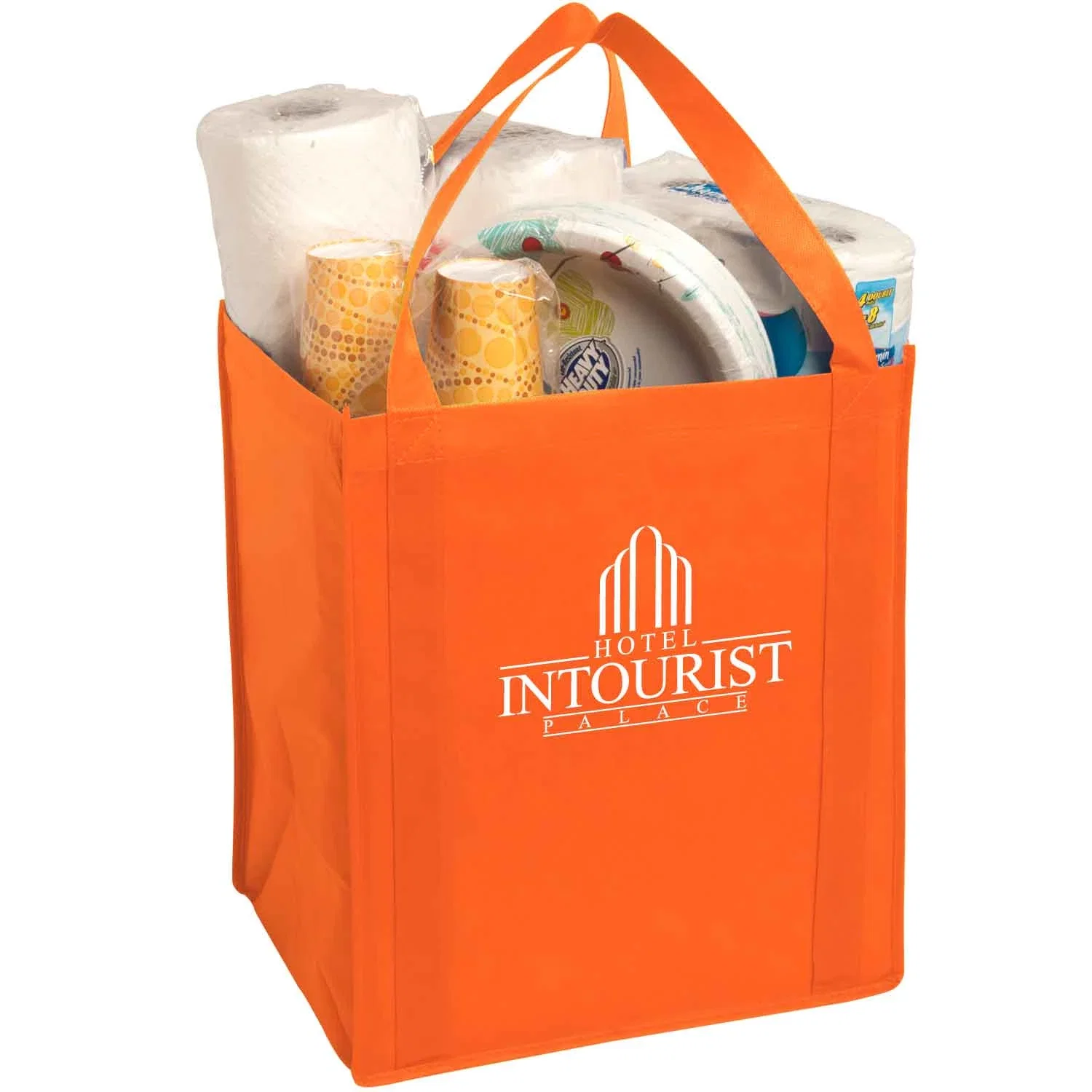 Large Non-Woven Grocery Tote — view 9
