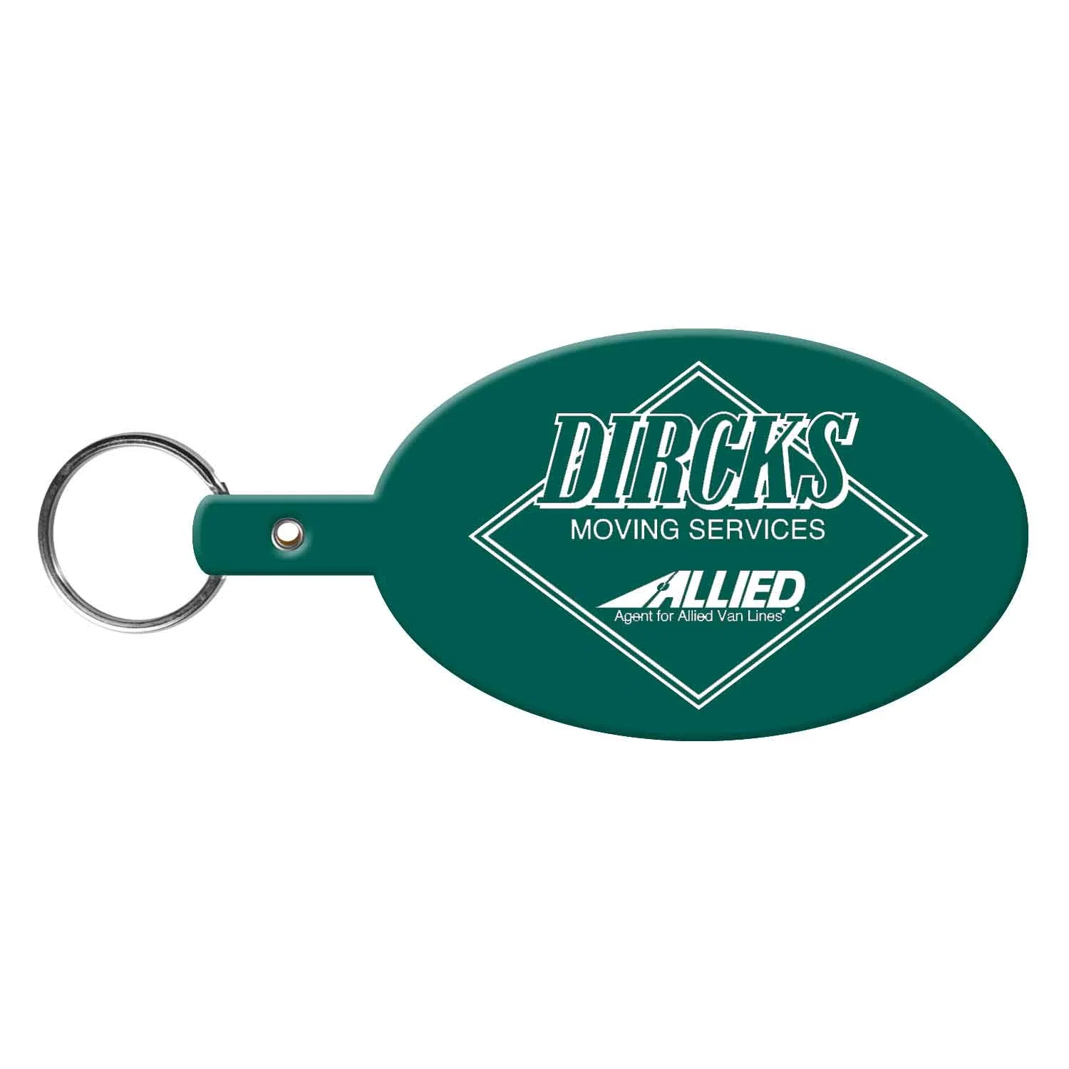 Large Oval Flexible Key Tag — view 10