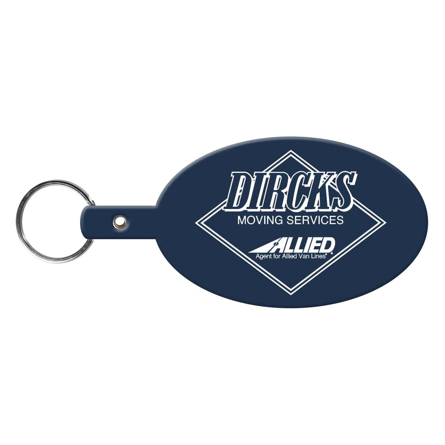 Large Oval Flexible Key Tag — view 11