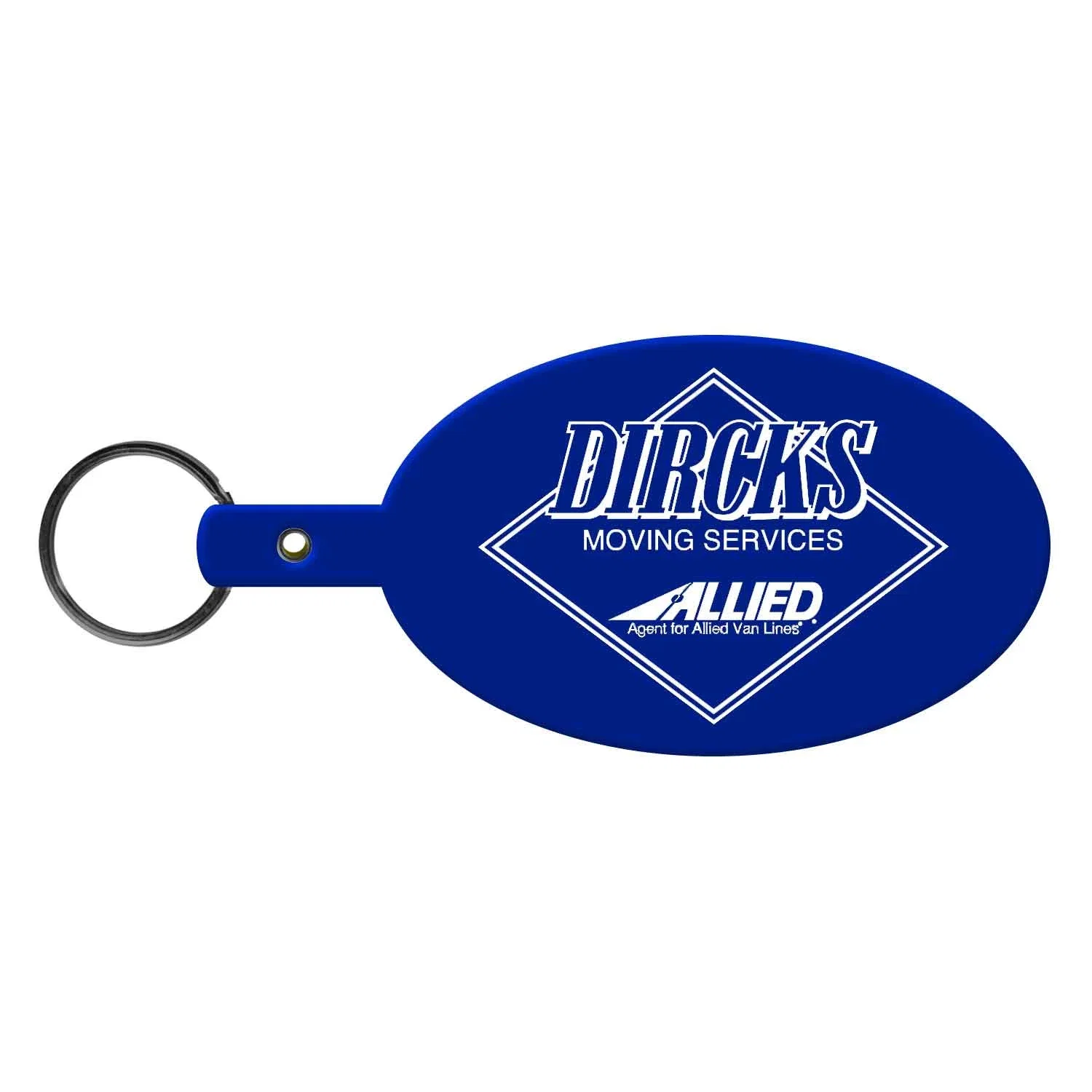 Large Oval Flexible Key Tag — view 12