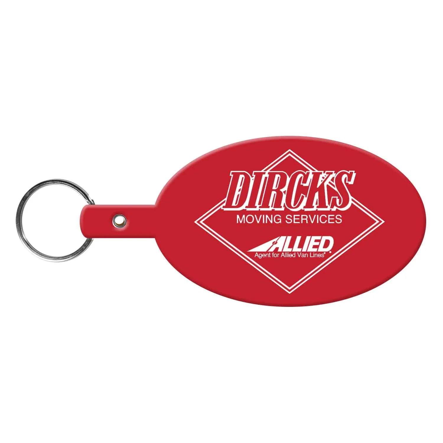 Large Oval Flexible Key Tag — view 14