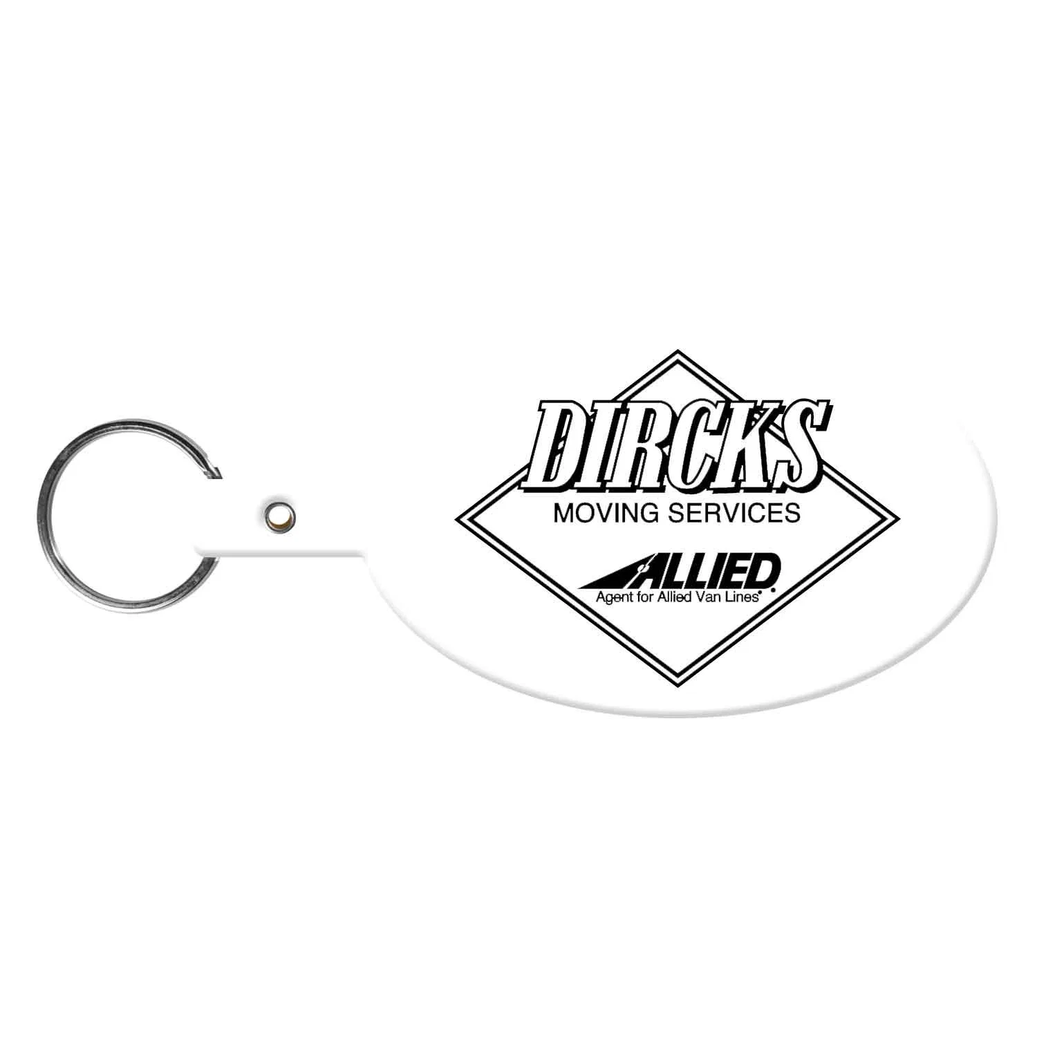 Large Oval Flexible Key Tag — view 18