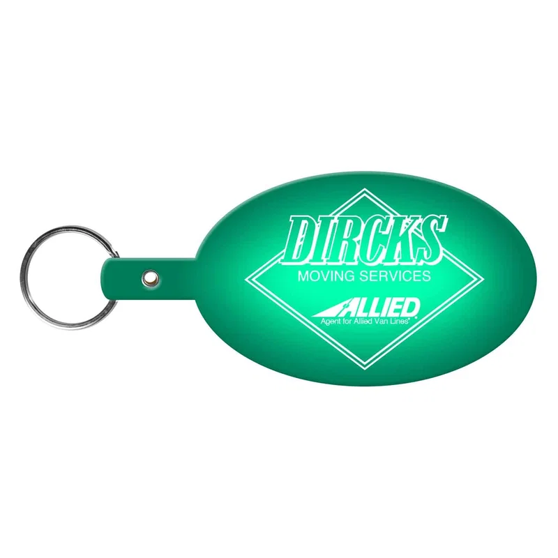 Large Oval Flexible Key Tag — view 23