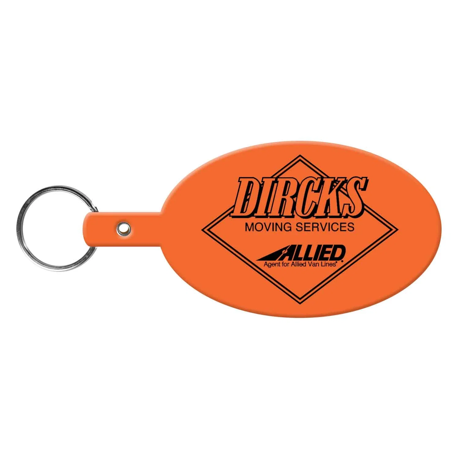 Large Oval Flexible Key Tag — view 8
