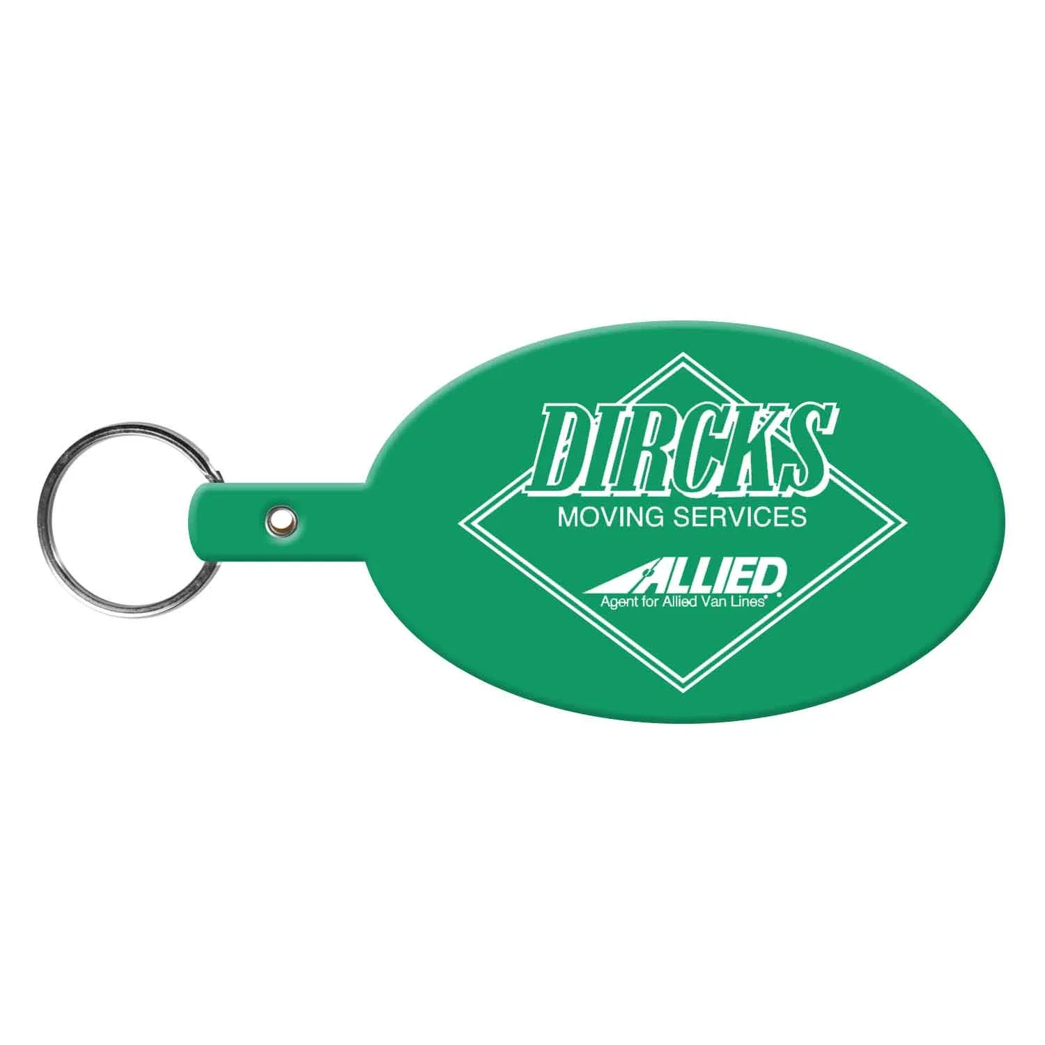 Large Oval Flexible Key Tag — view 9