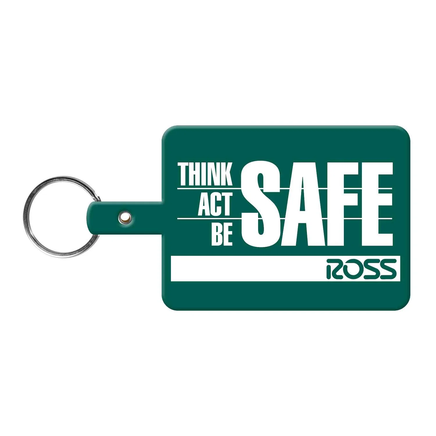 Large Rectangle Flexible Key Tag — view 10