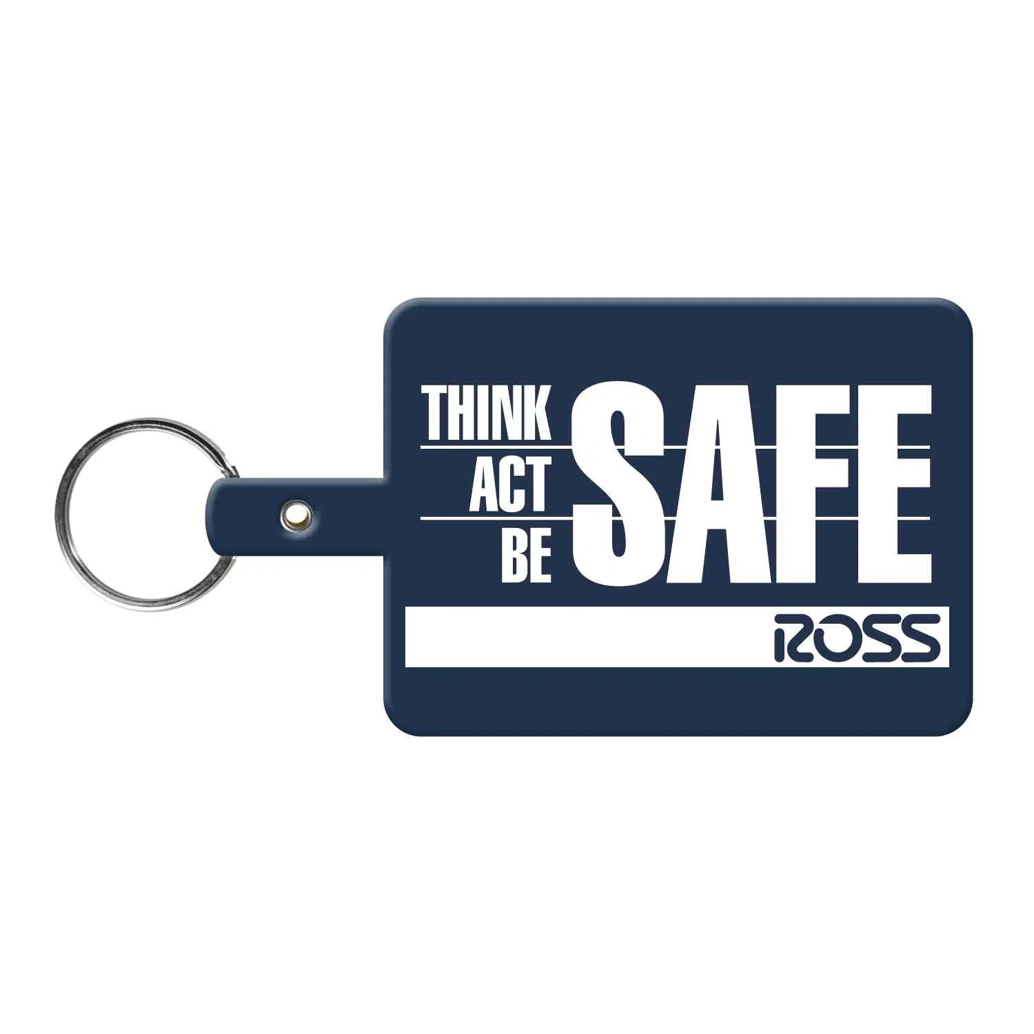 Large Rectangle Flexible Key Tag — view 11