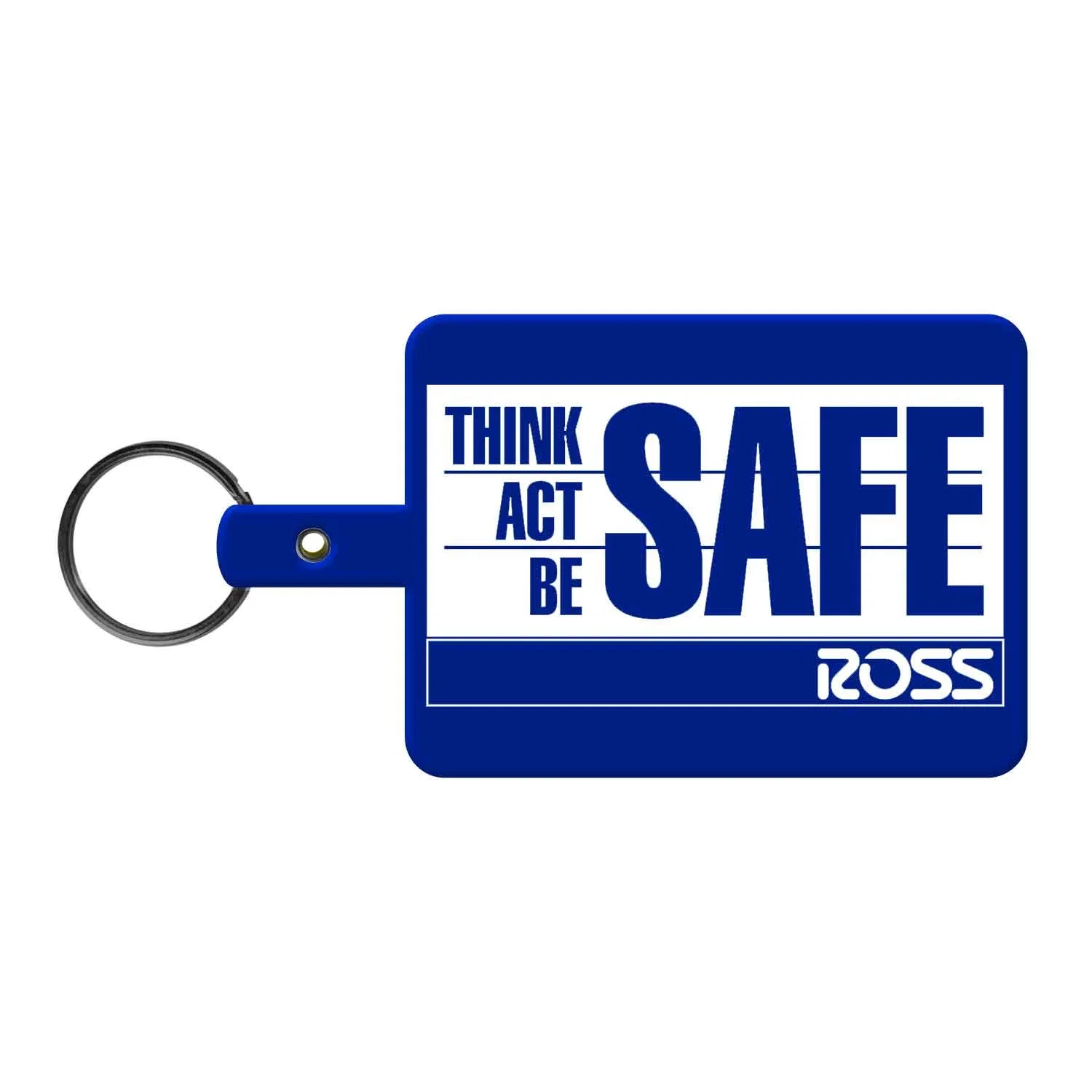 Large Rectangle Flexible Key Tag — view 12