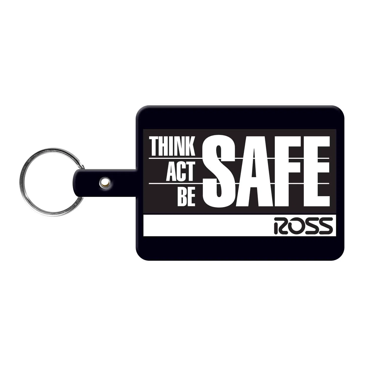 Large Rectangle Flexible Key Tag — view 13