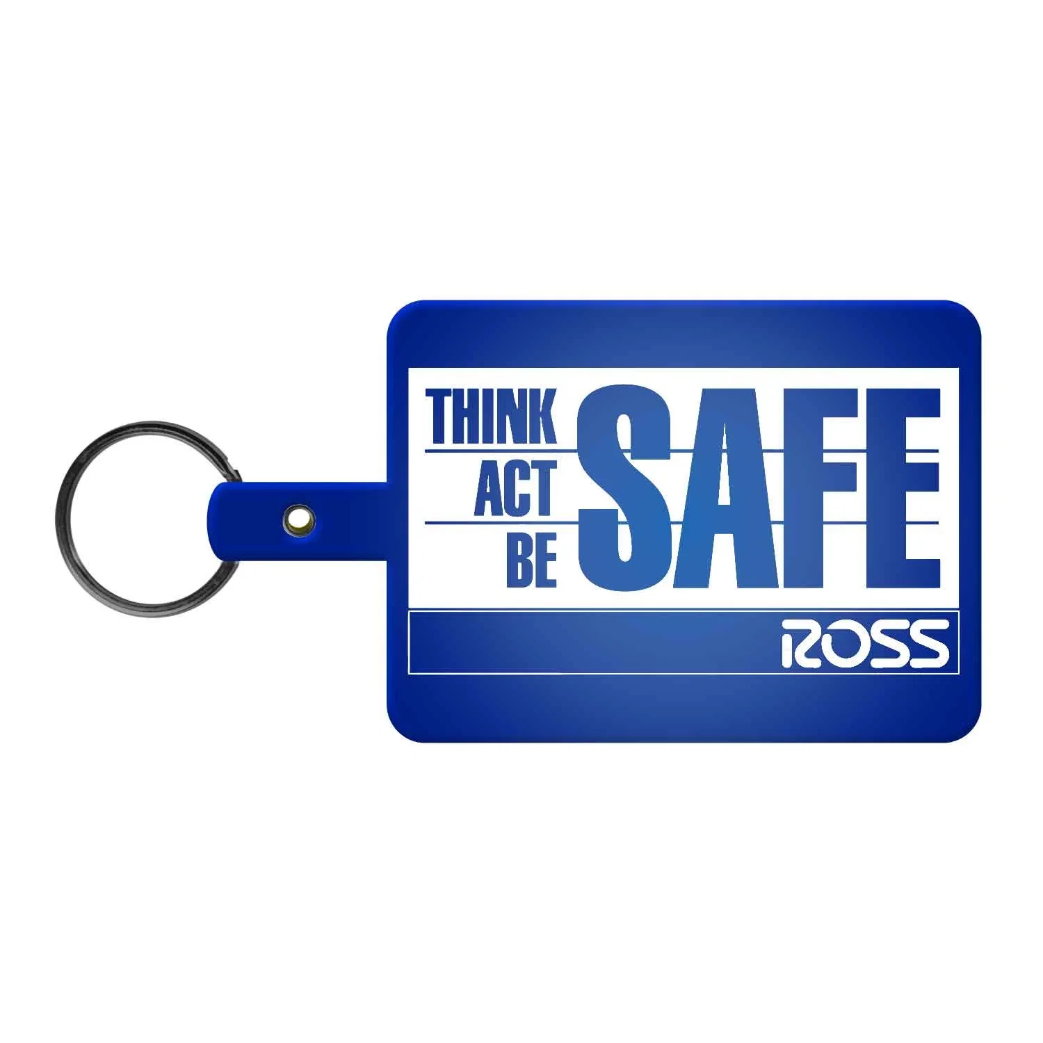 Large Rectangle Flexible Key Tag — view 16