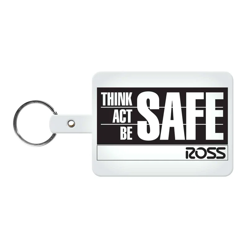 Large Rectangle Flexible Key Tag — view 17