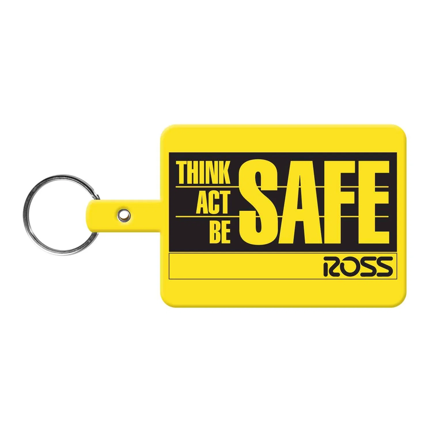 Large Rectangle Flexible Key Tag — view 18