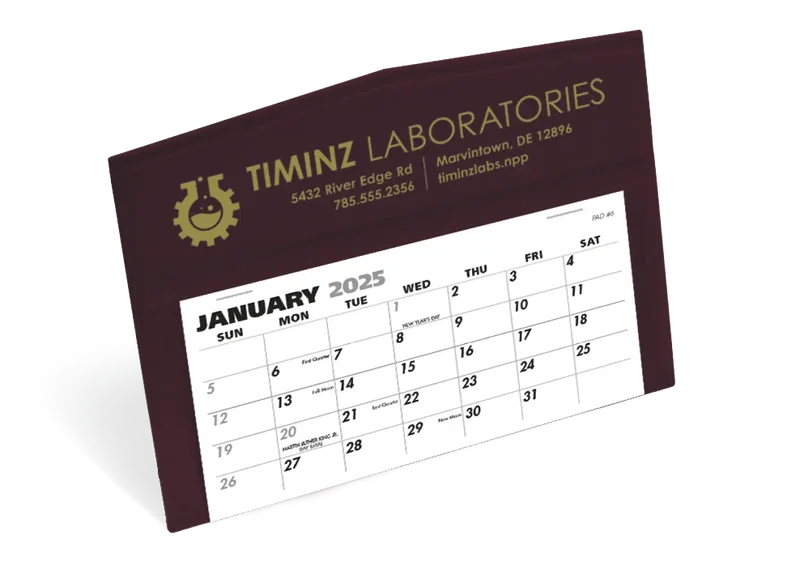 Custom Legacy Desk Calendar — view 2