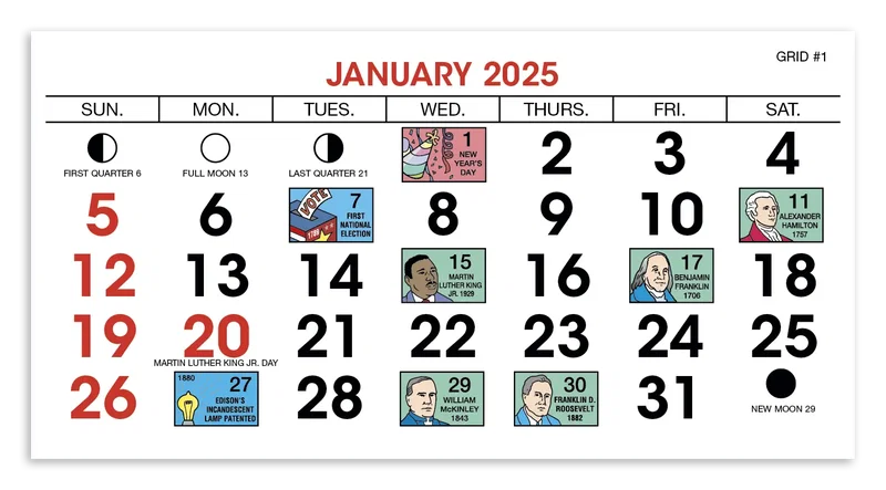 Custom Legacy Desk Calendar — view 7