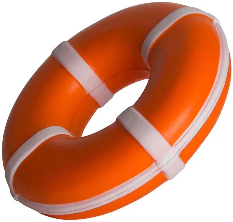 Custom Life Ring Stress Reliever — view 3
