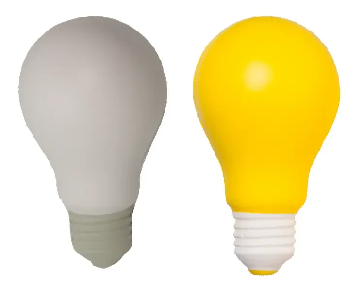 Promotional Light Bulb Stress Reliever