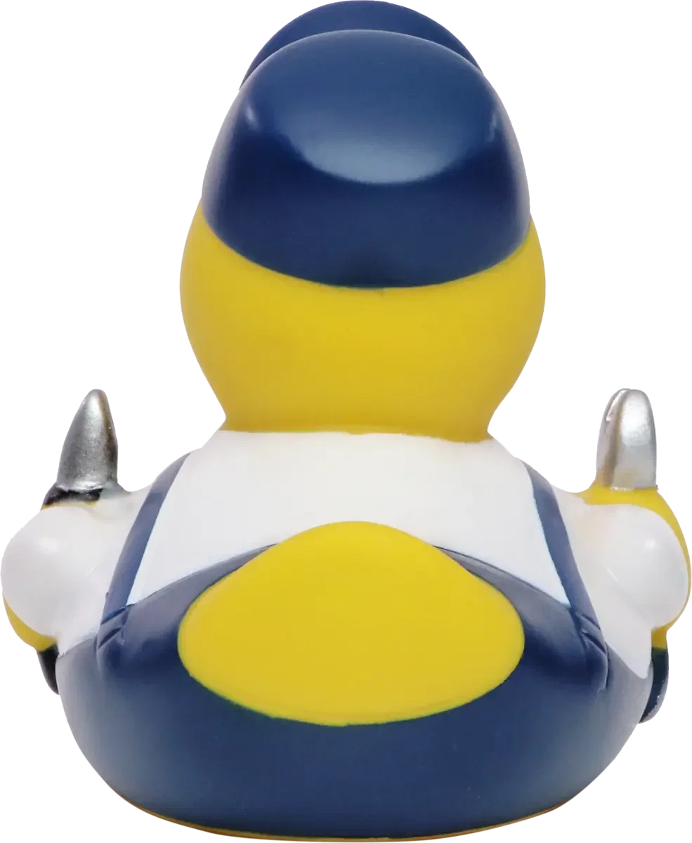 Promotional Mechanic Rubber Duck — view 2