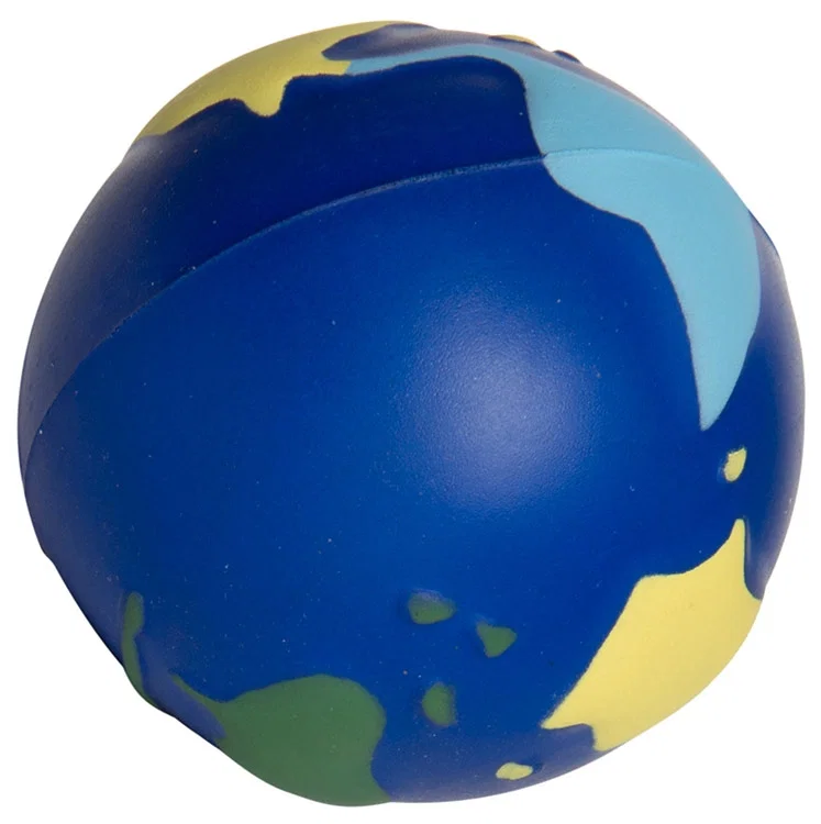 Multi-Color Earth Stress Ball — view 3