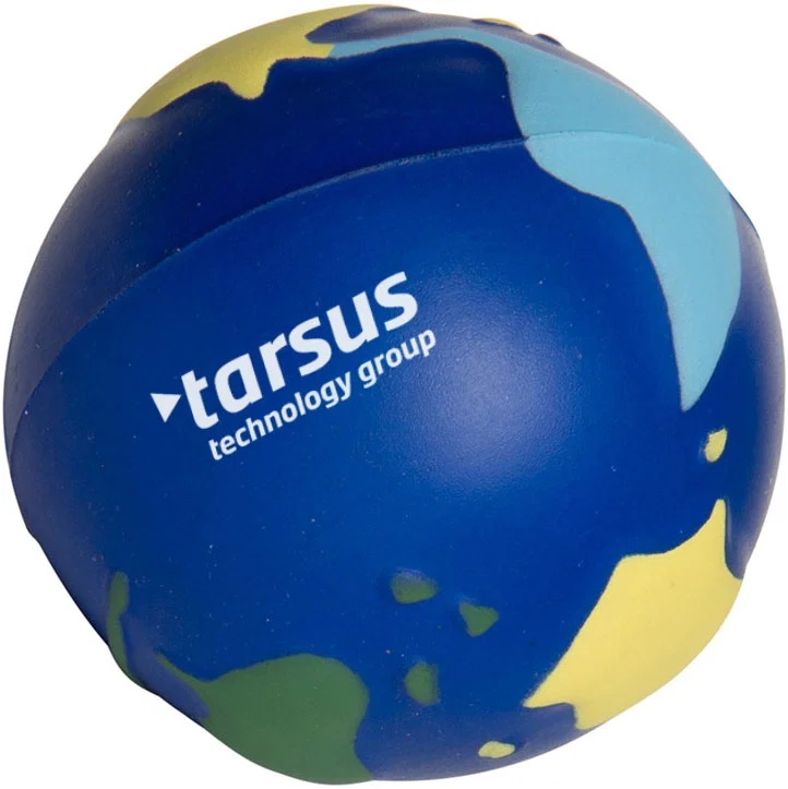Multi-Color Earth Stress Ball — view 4