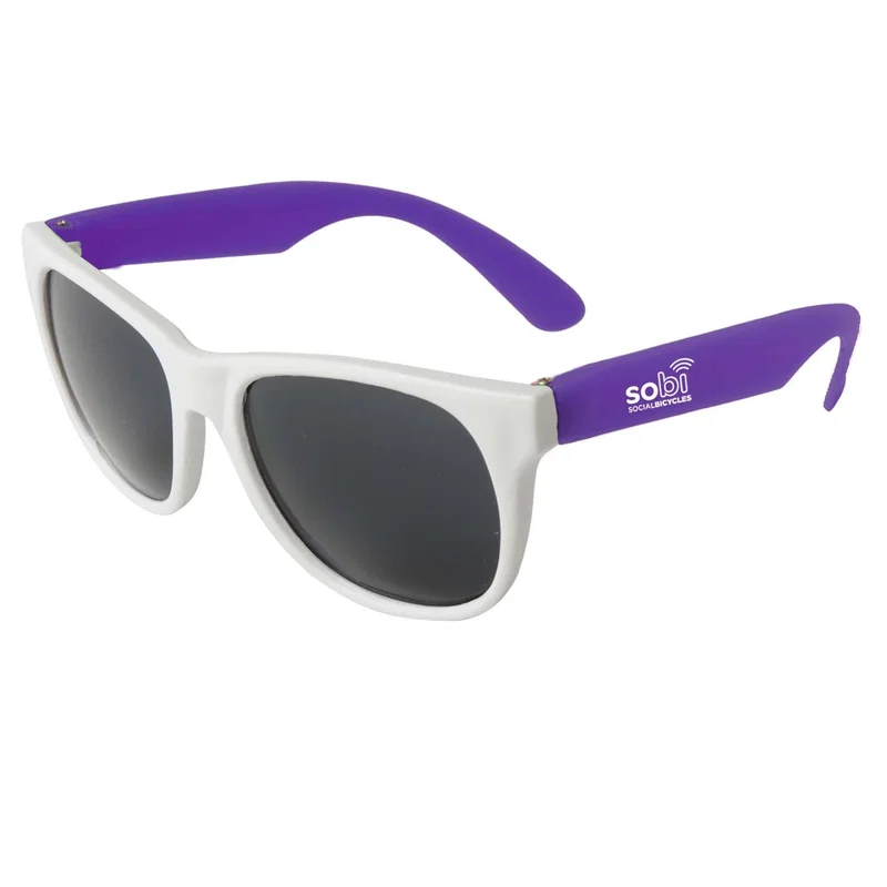 Neon Sunglasses: White Frame — view 10