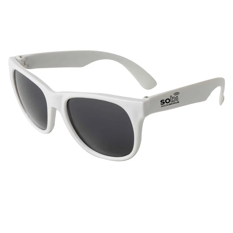 Neon Sunglasses: White Frame — view 13